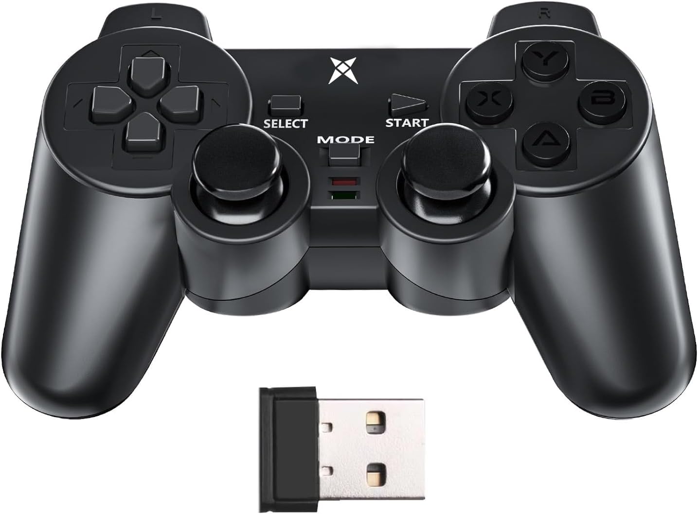 DOYO Wireless PC Gaming Controller, Dual-Vibration Steam Joystick Gamepad Computer Game Controller for PC Windows 7/8/10/11