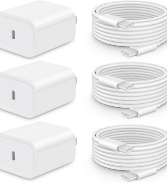 i Phone 16 15 Charger Fast Charging-20W USB C Power Brick with 6Ft Type C to C Cord for i Phone 16/16 Pro/16 Plus/16 Pro Max/15 Series, i Pad Pro & More [3 Pack]