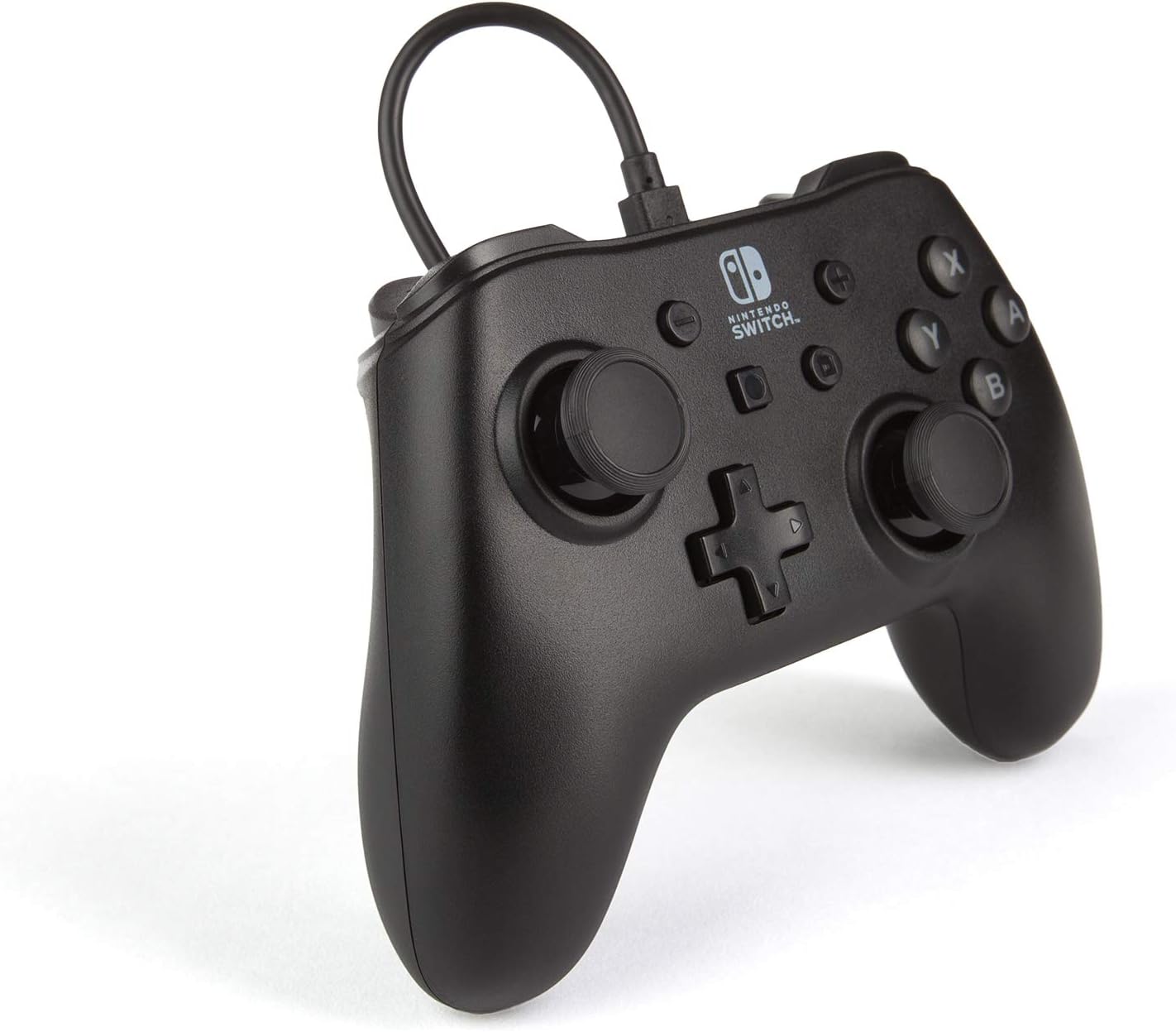 PowerA Nintendo Switch Wired Controller - Black, Detachable 10ft USB Cable, No Battery Required, Officially Licensed By Nintendo - Image 2